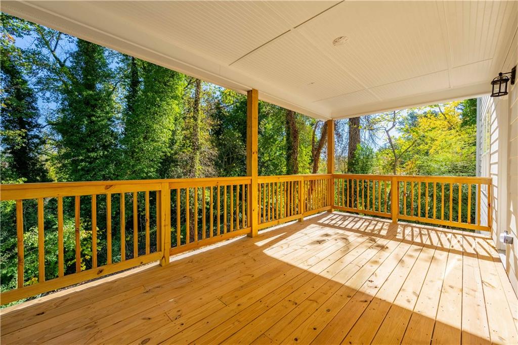 2126 Seavey Drive Decatur, GA 30032 - Photo 20 of 40 a view of balcony with wooden floor