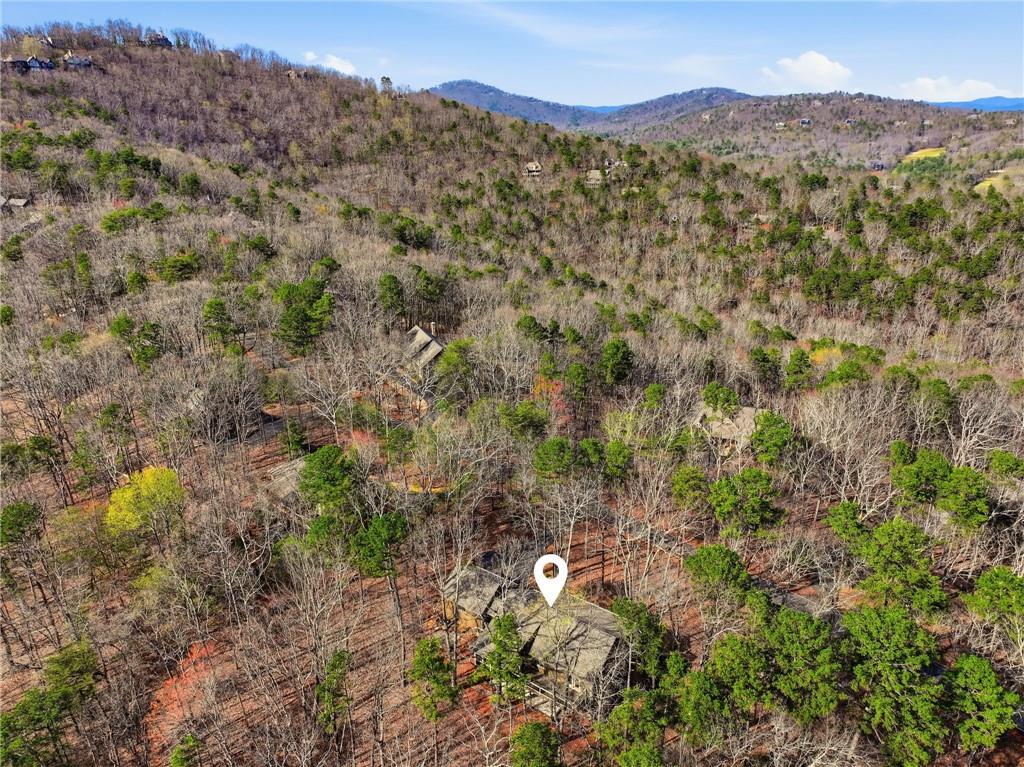 43 Morgan Walk Big Canoe, GA 30143 - Photo 47 of 66 a view of a lush green forest with mountains in the background