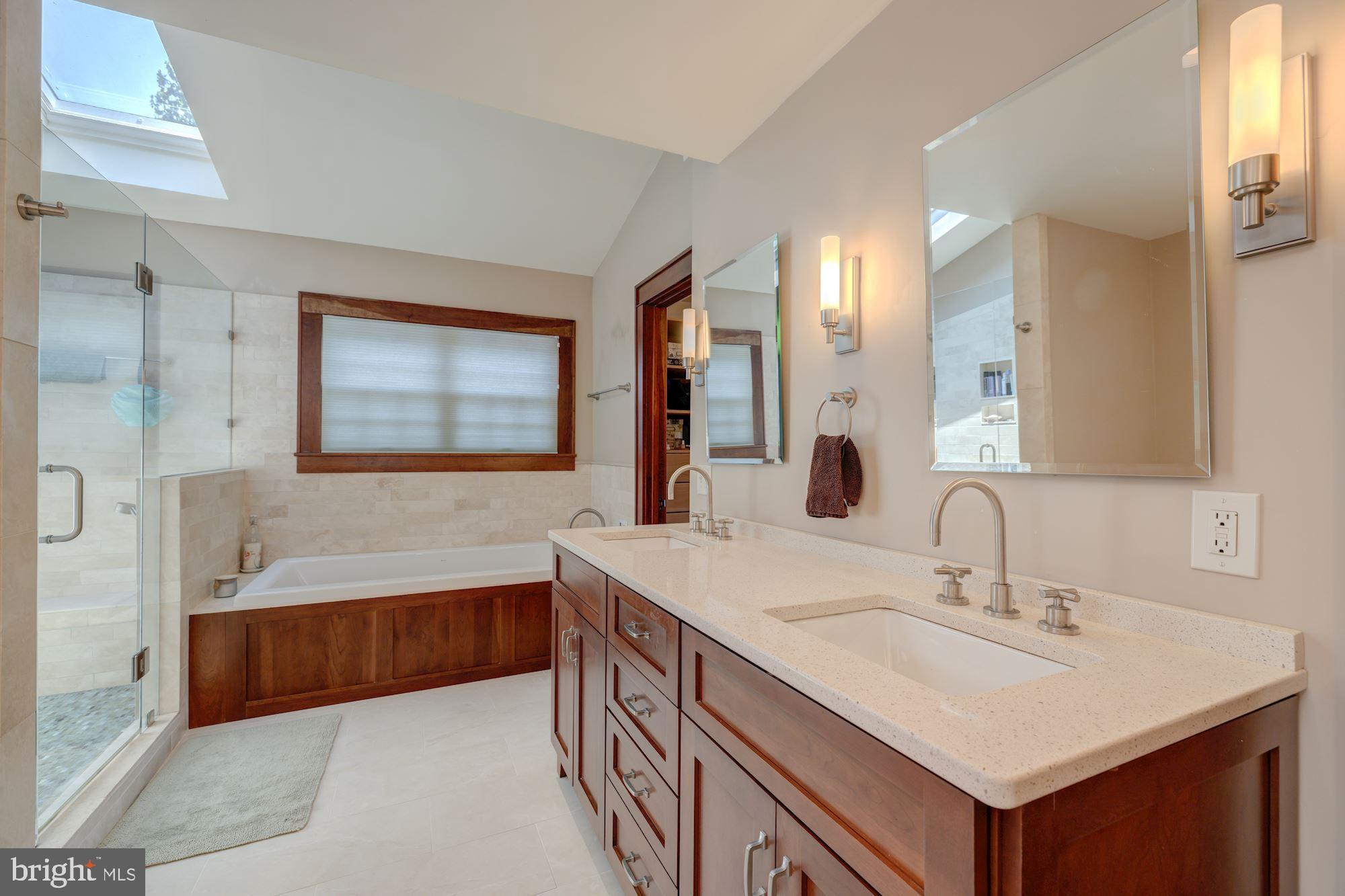 3932 Military Road Northwest Washington, DC 20015 - Photo 20 of 36 Modern Primary Bath #2
