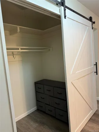 a view of walk in closet