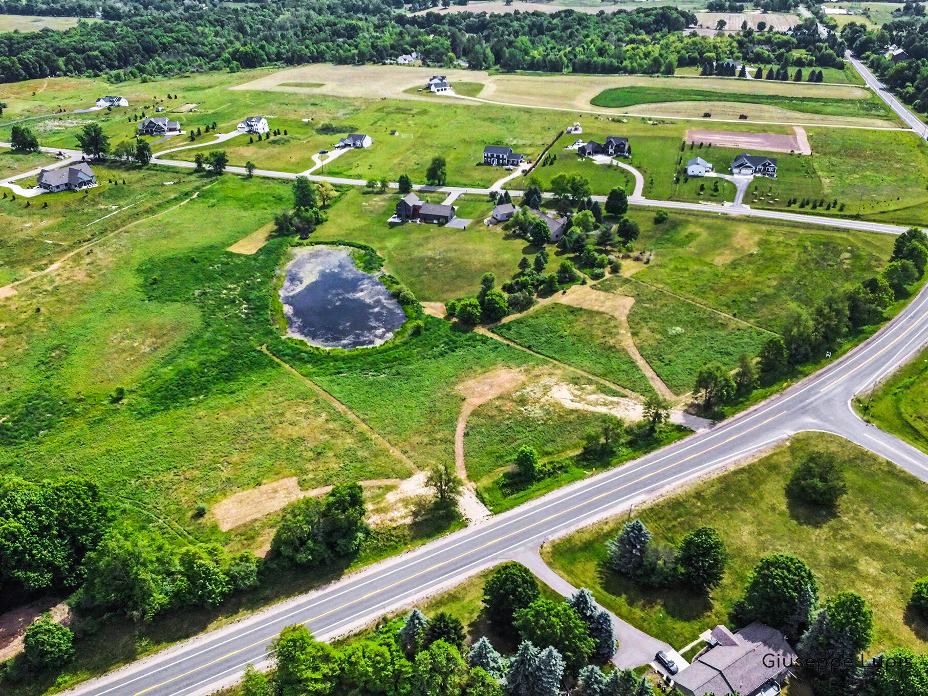 8707 Cannonsburg Road Northeast Ada, MI 49301 - Photo 1 of 12 aerial LOT 2