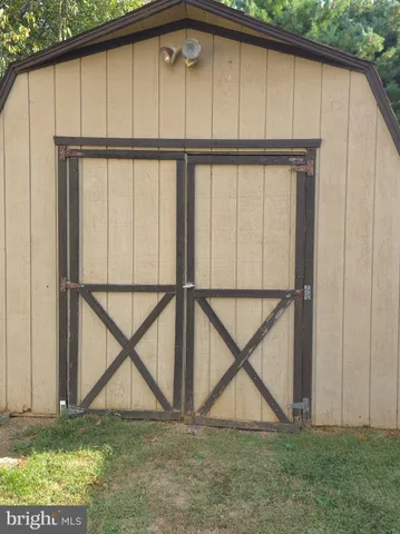 a backyard of a house