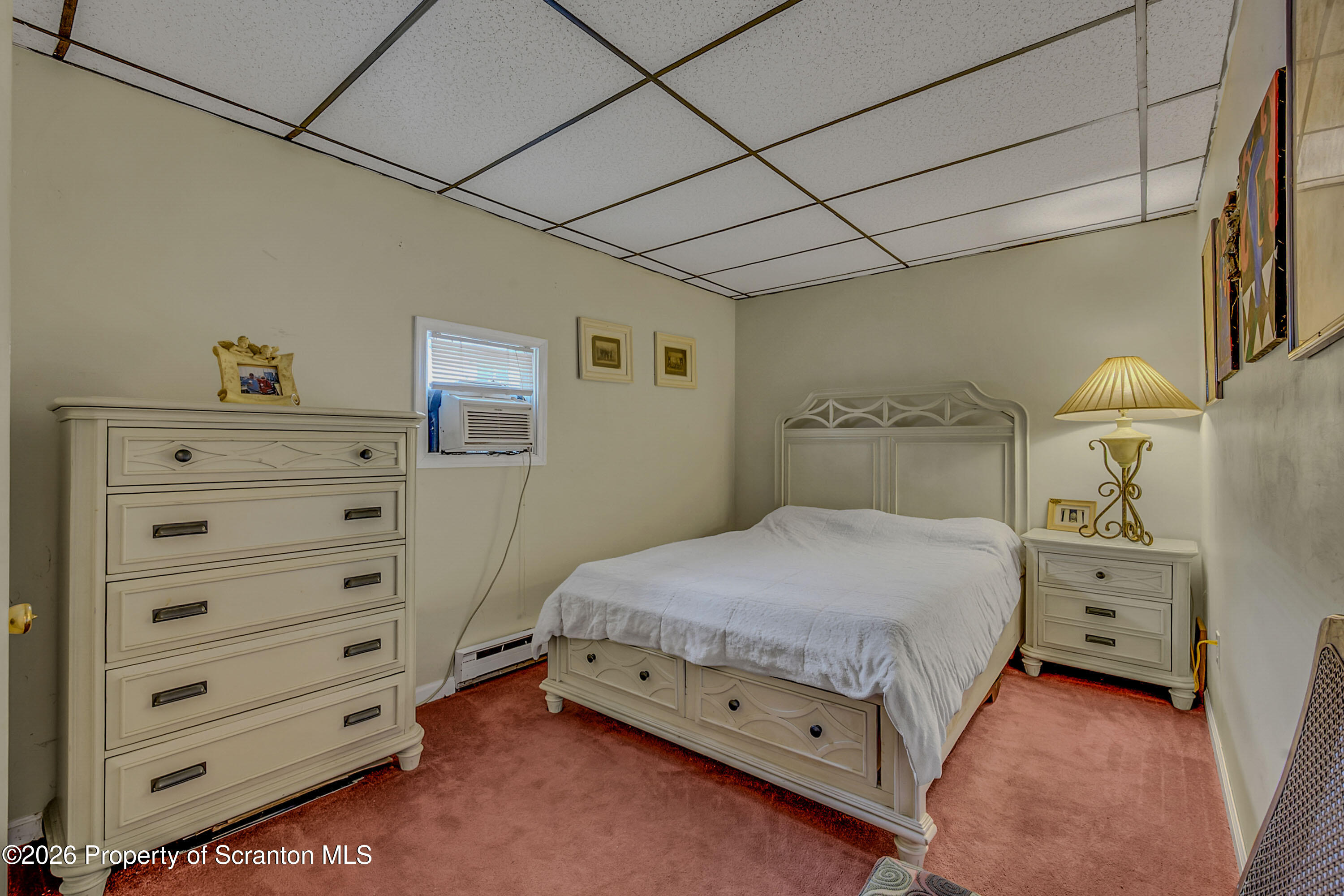 1114 Springbrook Avenue, Unit REAR Moosic, PA 18507 - Photo 13 of 32 Lower Level Bedroom