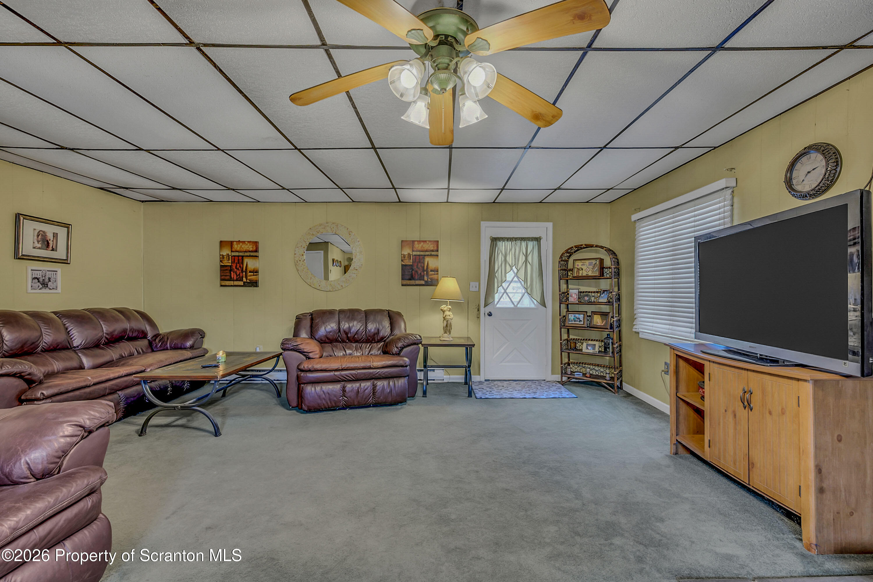 1114 Springbrook Avenue, Unit REAR Moosic, PA 18507 - Photo 15 of 32 Lower Level Family Room