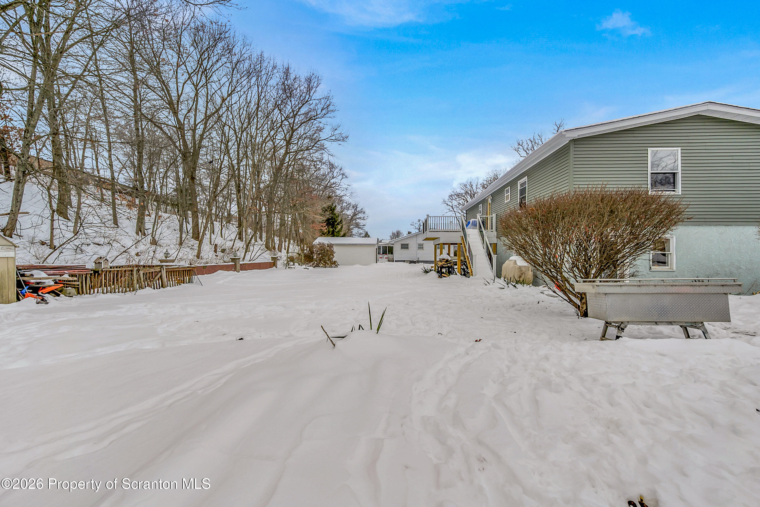 1114 Springbrook Avenue, Unit REAR Moosic, PA 18507 - Photo 30 of 32 Backyard