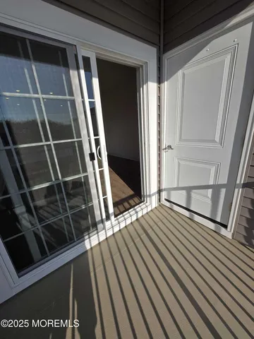 a view of front door