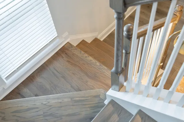 a view of a city & building