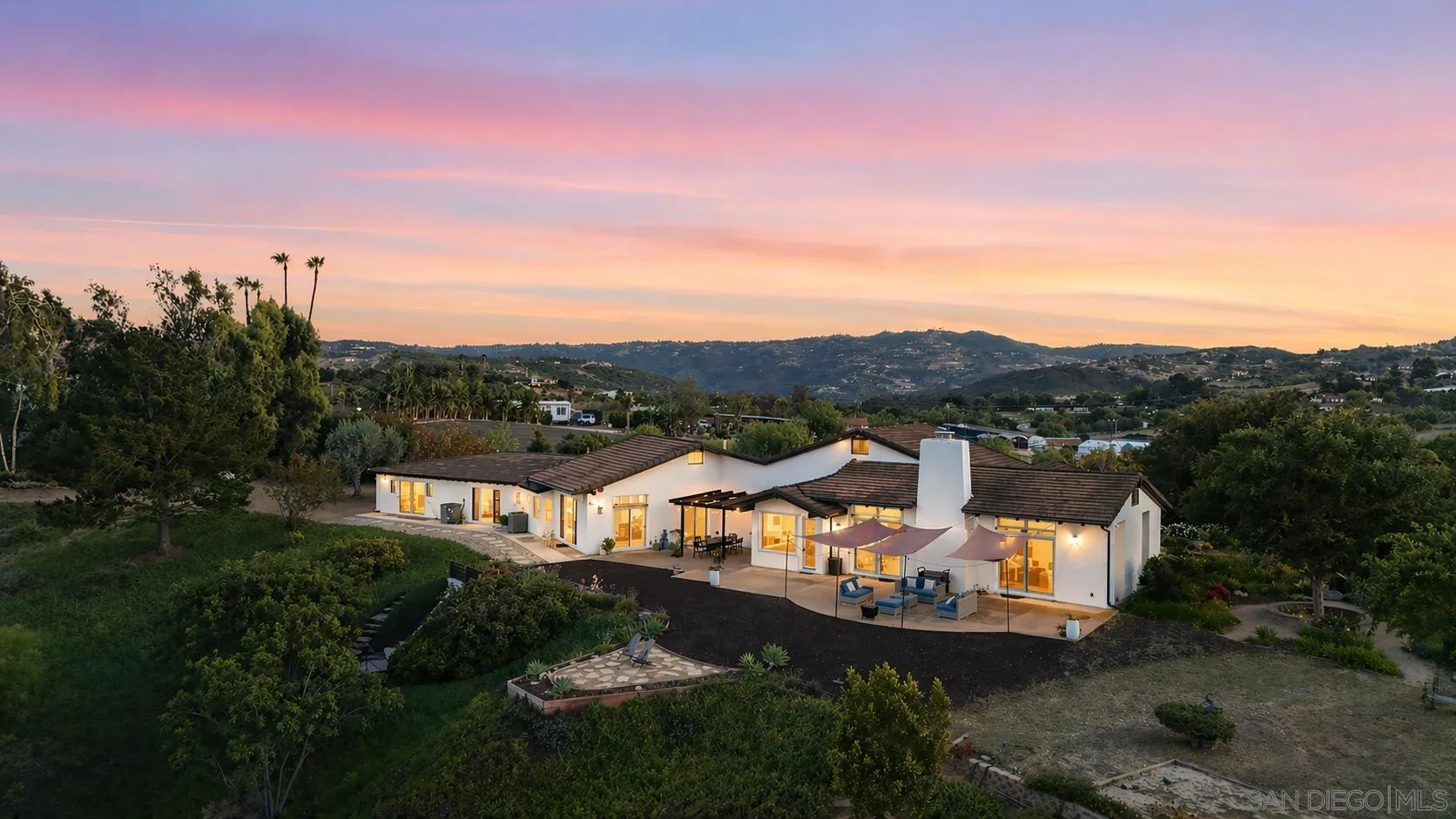 30659 Diaz Road Valley Center, CA 92082 - Photo 13 of 44 a view of a city from a terrace