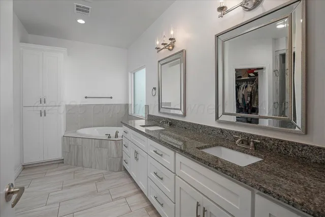 a view of a city from a terrace