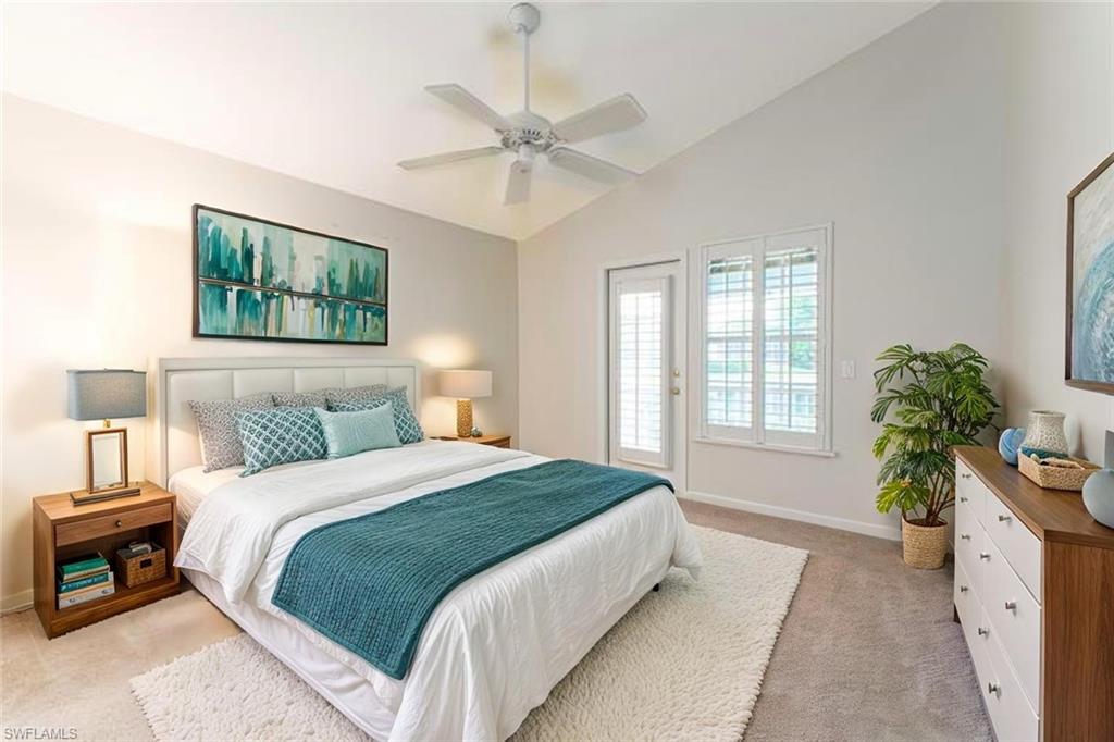 3988 Reflection Court Naples, FL 34109 - Photo 24 of 50 2nd Bedroom with access to the back porch