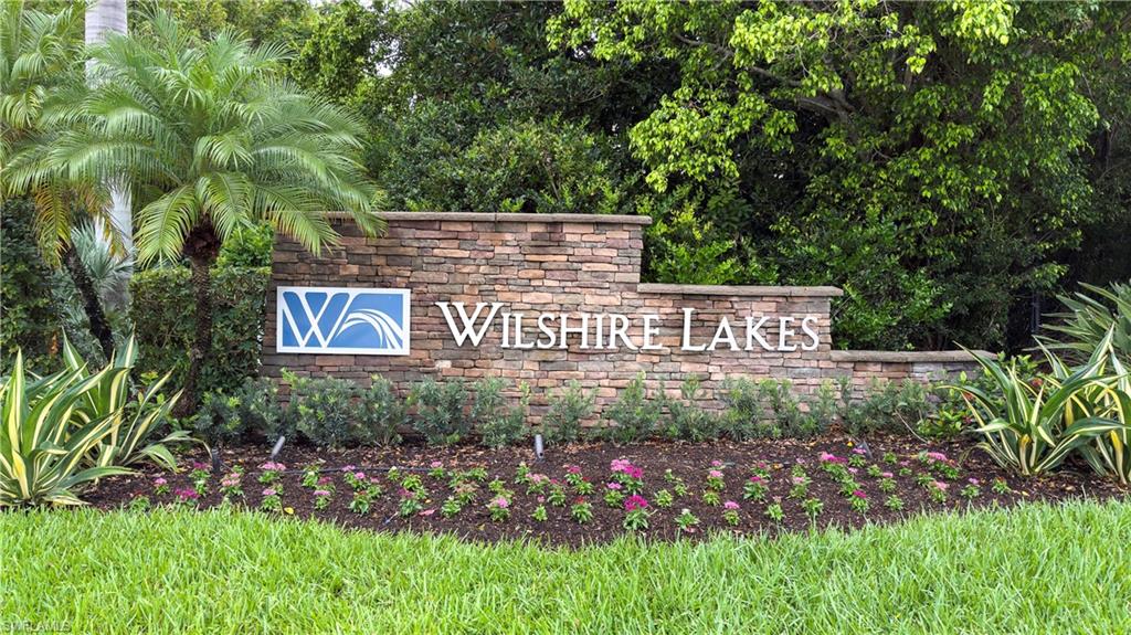 3988 Reflection Court Naples, FL 34109 - Photo 50 of 50 Wilshire Lakes Sign & Entrance