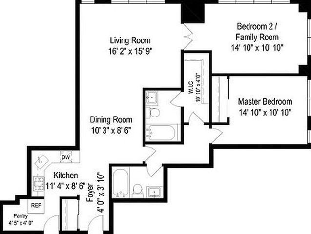 175 East Delaware Place, Unit 5609 Chicago, IL 60611 - Photo 28 of 28 a picture of a bench in a white building