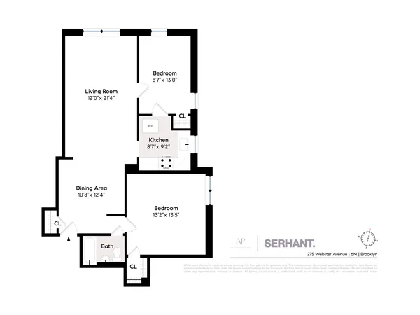 $525,000 | 275 Webster Avenue, Unit 6M | Kensington