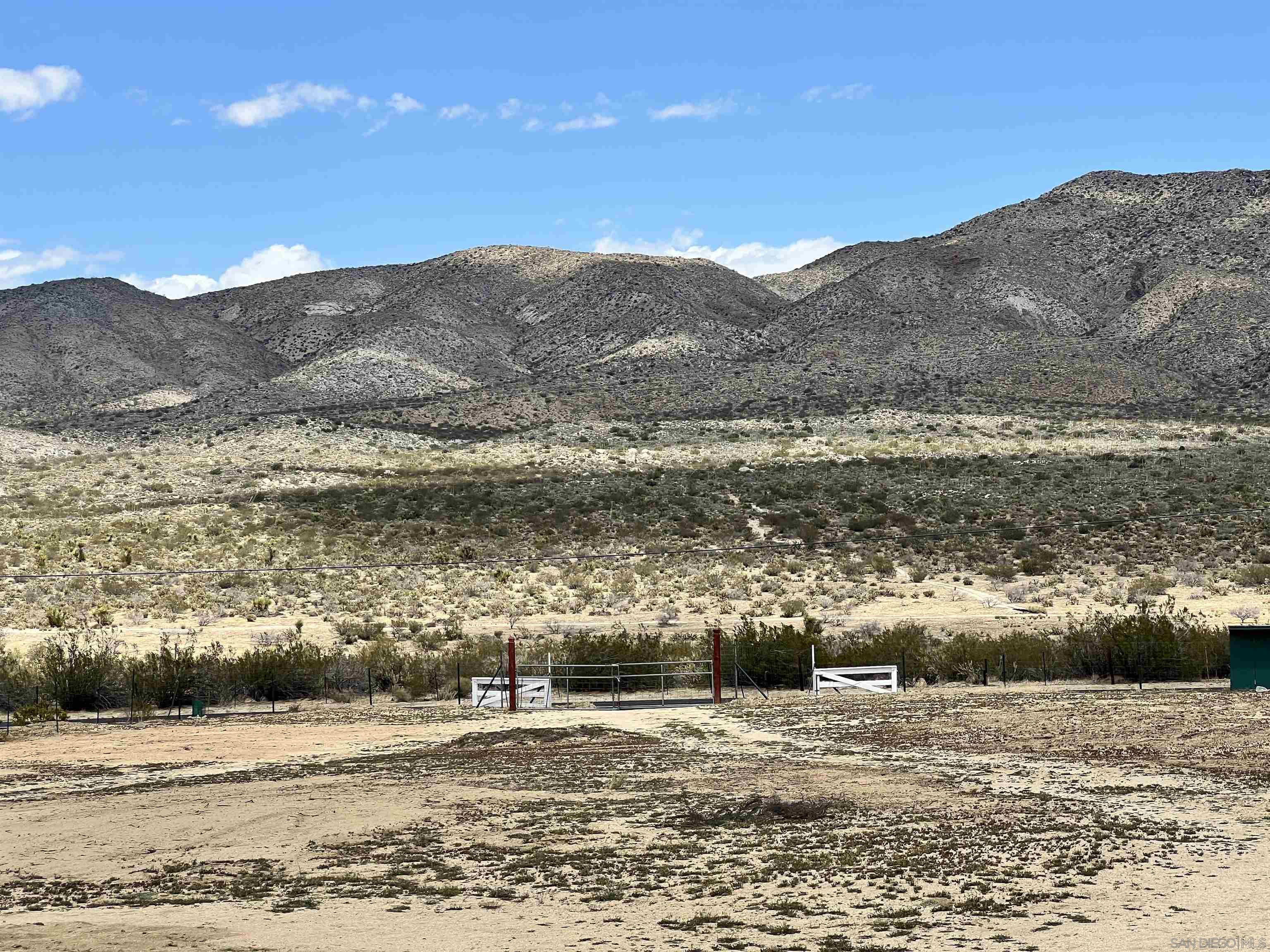 a view of ocean and mountain