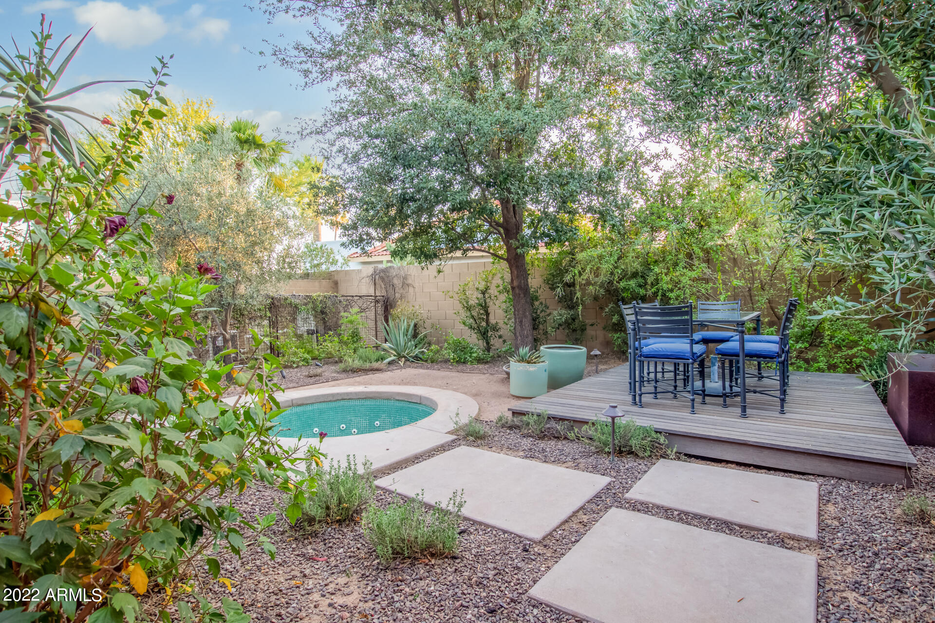 6912 East Chaparral Road Paradise Valley, AZ 85253 - Photo 17 of 40 PRIVATE PATIO off MASTER