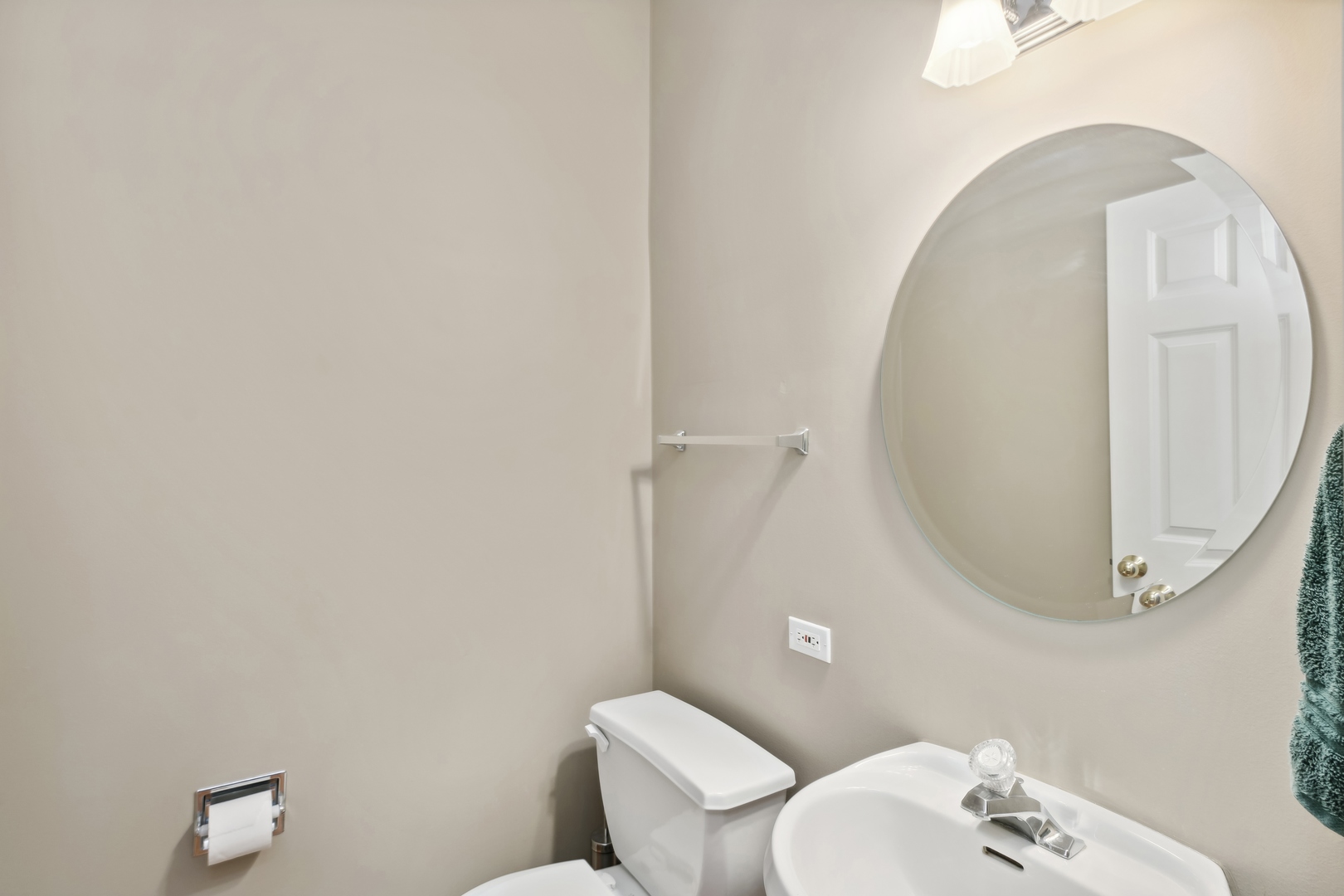 5471 McDonough Road Hoffman Estates, IL 60192 - Photo 12 of 32 closeup of a bathroom with a toilet and a sink