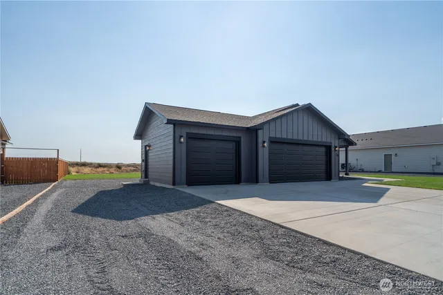 a house view with a outdoor space