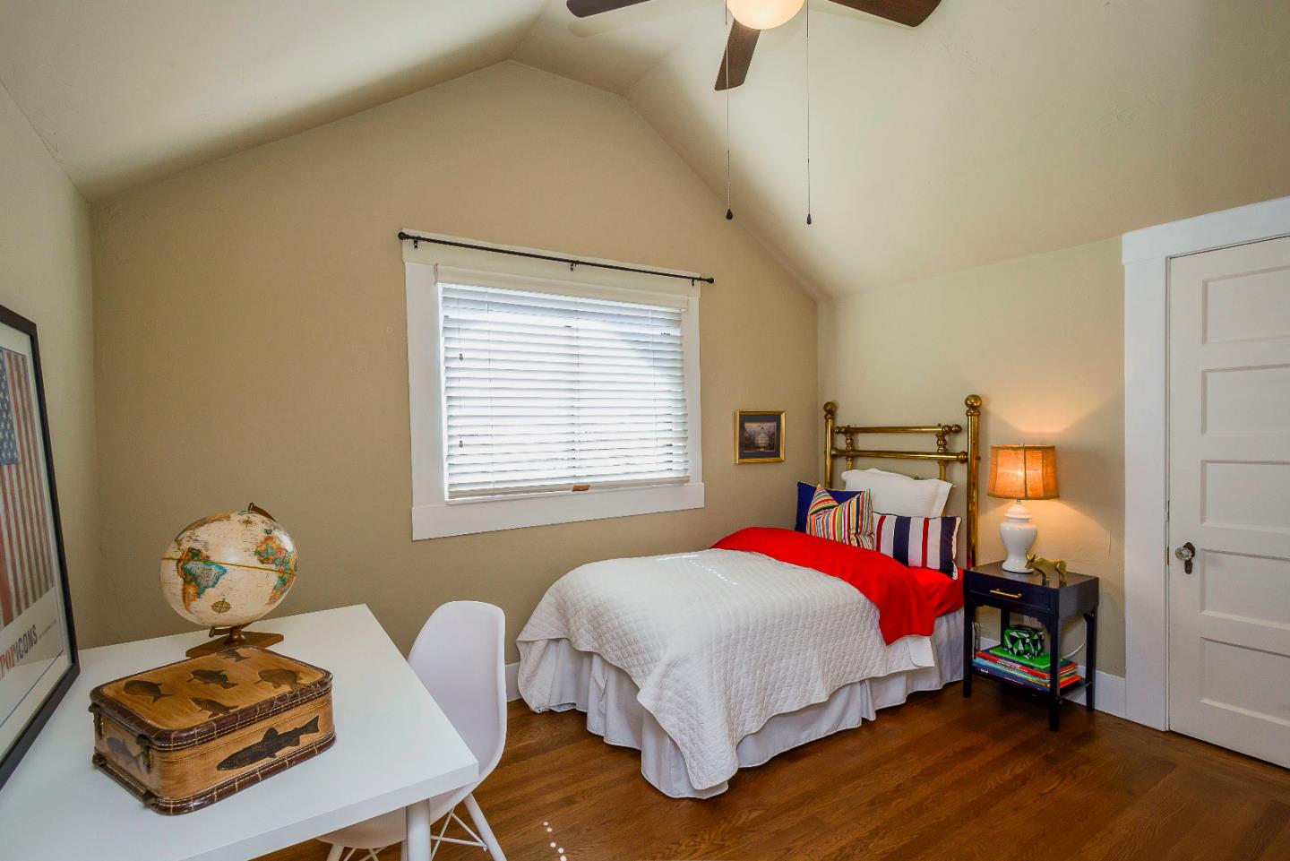 1601 Broadway Burlingame, CA 94010 - Photo 16 of 23 a bedroom with a bed a window and dresser