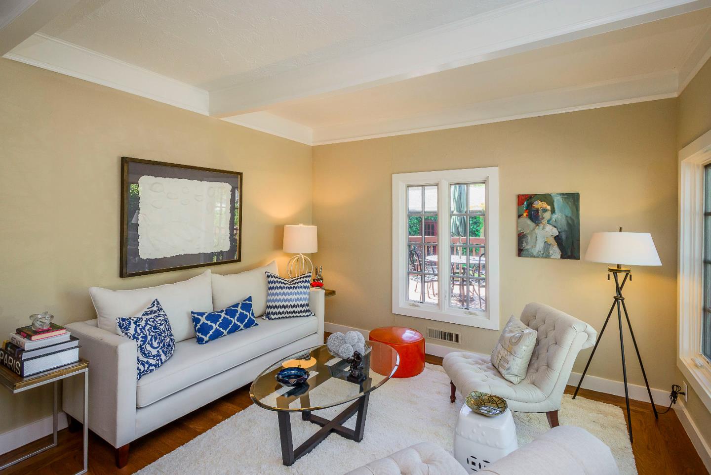1601 Broadway Burlingame, CA 94010 - Photo 4 of 23 a living room with furniture a window and a lamp