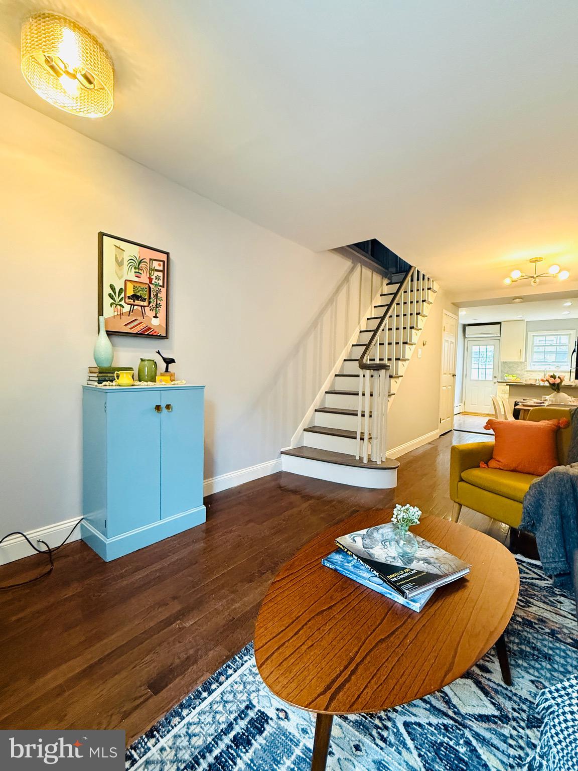 619 Sears Street Philadelphia, PA 19147 - Photo 12 of 23 a living room with furniture and a wooden floor
