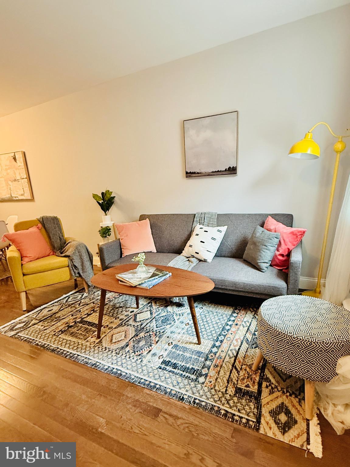 619 Sears Street Philadelphia, PA 19147 - Photo 2 of 23 a living room with furniture and a rug