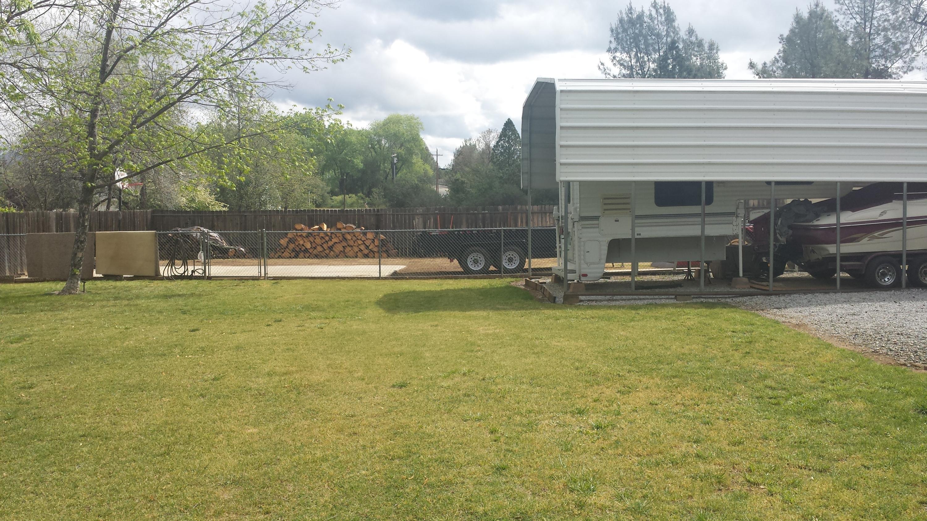 17874 Walker Mine Road Redding, CA 96003 - Photo 13 of 33 Large RV Carport in Back Yard