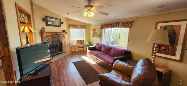 a kitchen with a sink stove and refrigerator