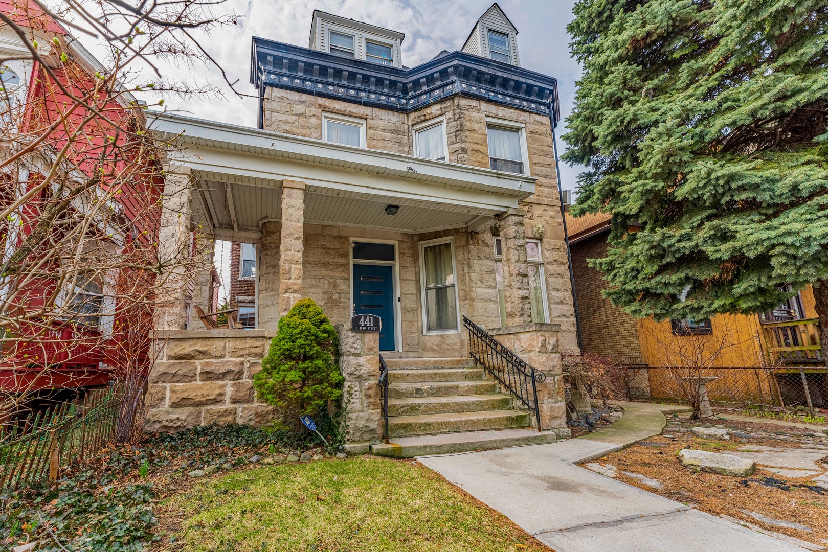 front view of a house