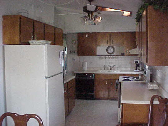 5509 North Woodburn Road Byron, IL 61010 - Photo 2 of 8 a kitchen with a refrigerator and a sink