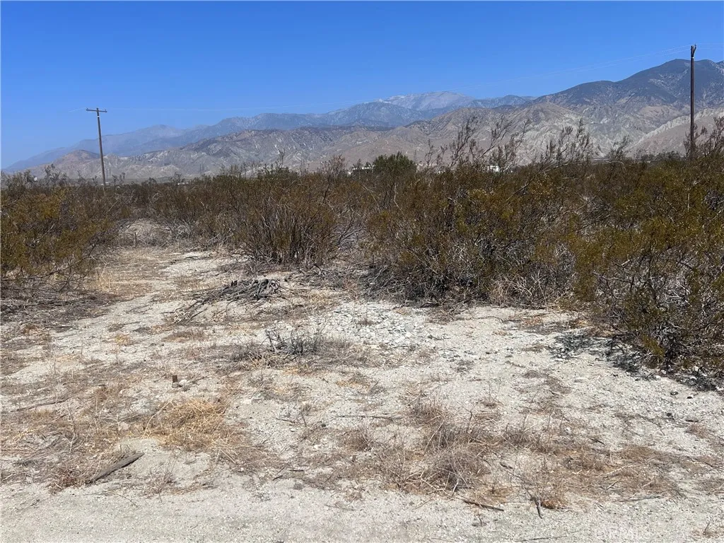 0 Faryl Cabazon, CA 92230 - Photo 2 of 2 a view of a yard with a mountain