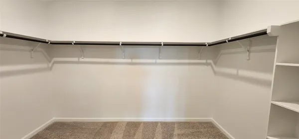 a view of walk in closet