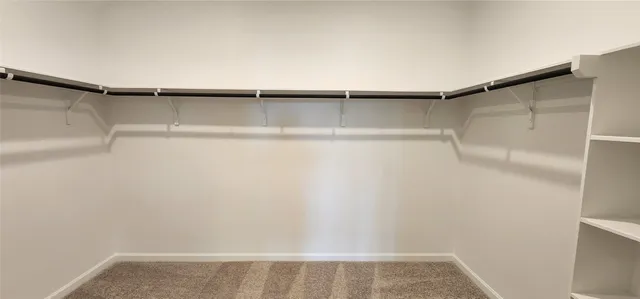 a view of walk in closet