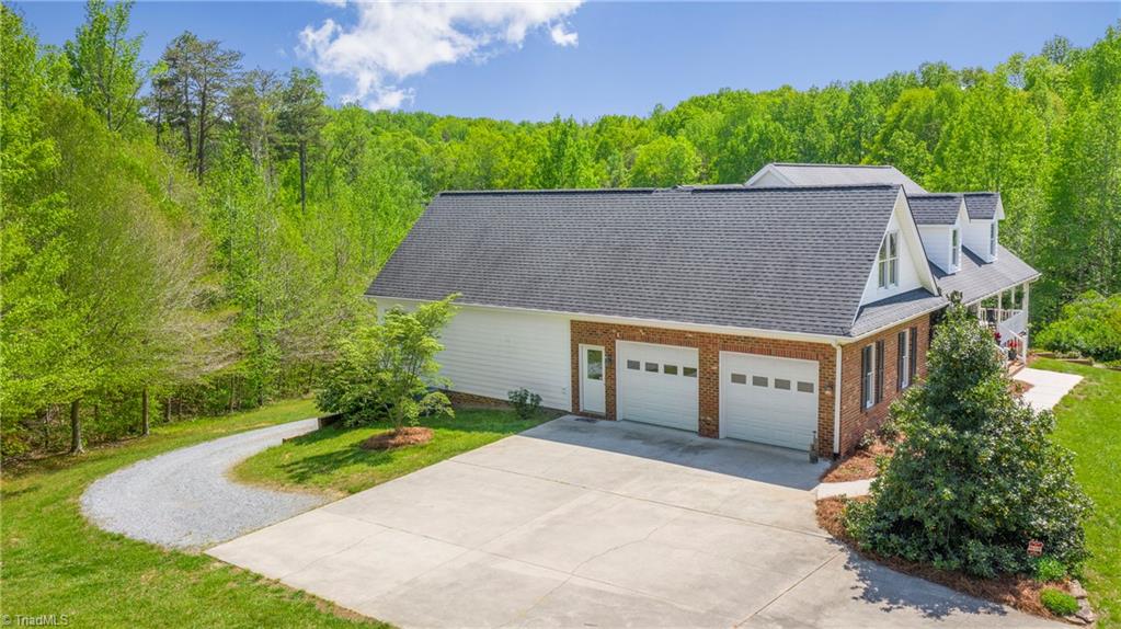 2053 E Road Walnut Cove, NC 27052 - Photo 2 of 39 aerial view of drive-in garage