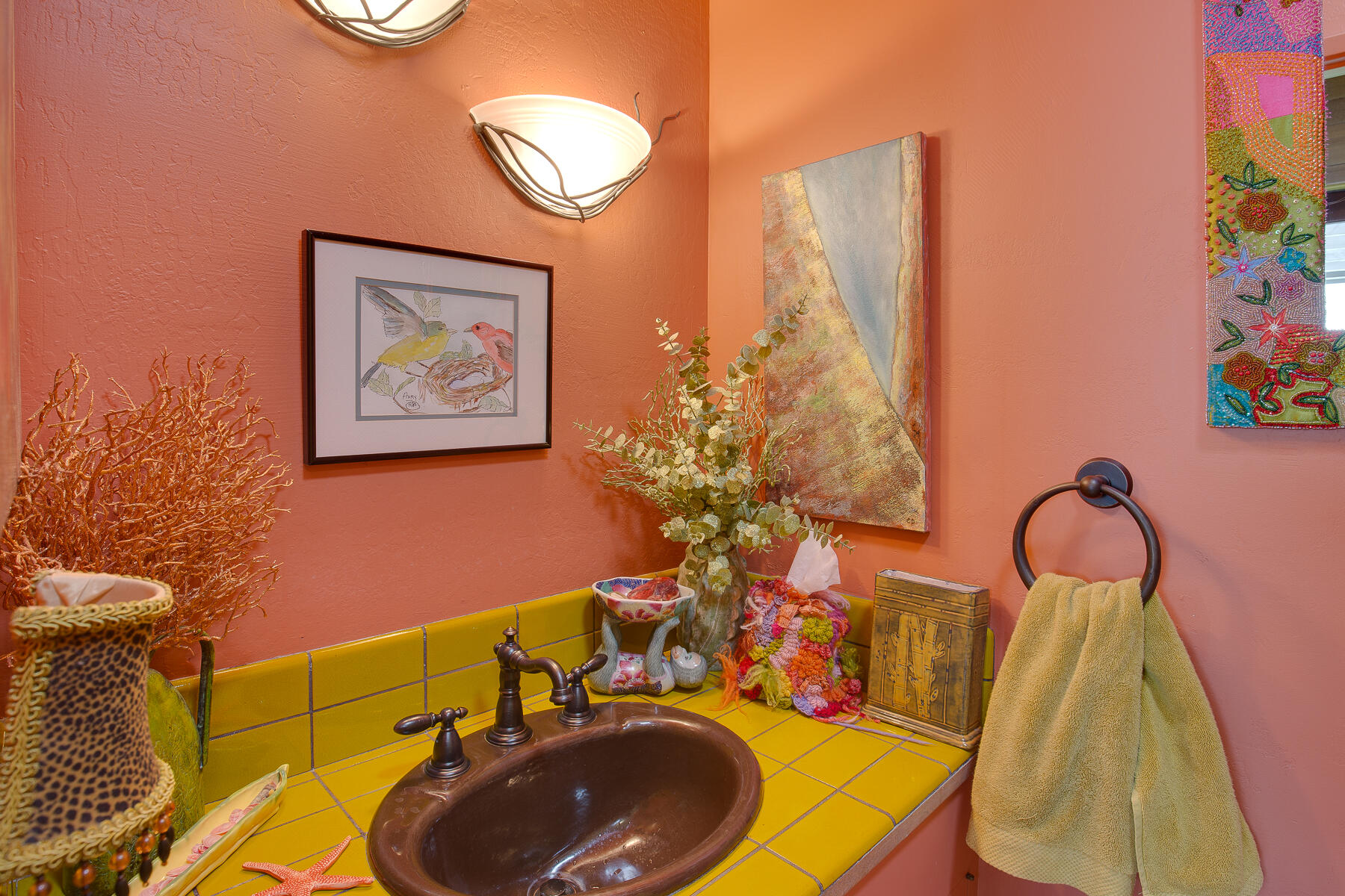 137 3rd Street Solvang, CA 93463 - Photo 17 of 24 a bathroom with a sink mirror and vanity