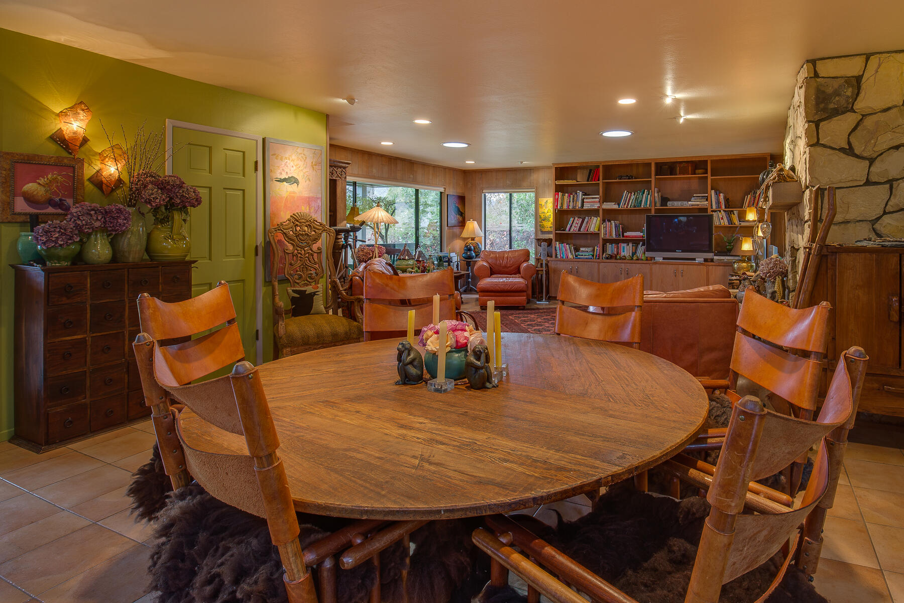 137 3rd Street Solvang, CA 93463 - Photo 8 of 24 a dining room with furniture and wooden floor