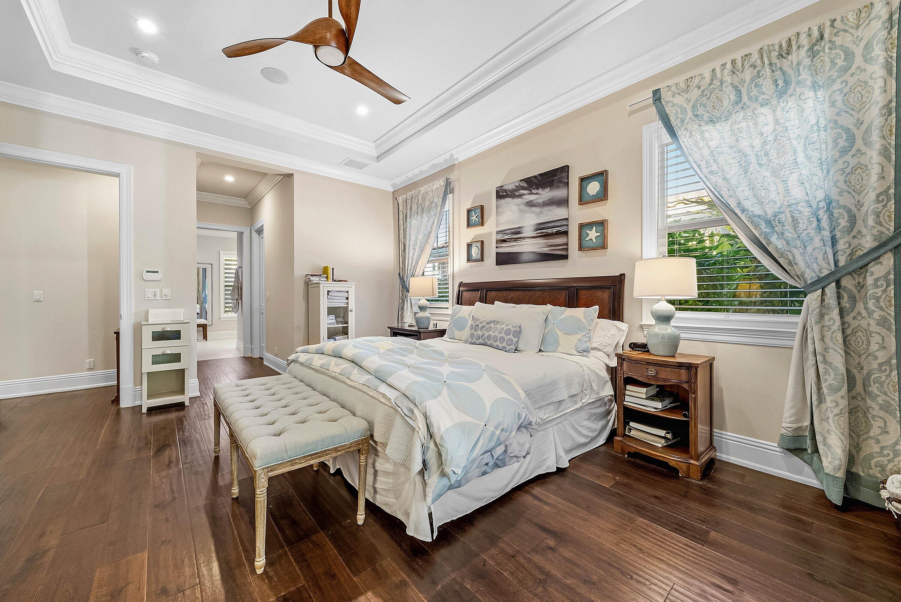 120 Grove Way Delray Beach, FL 33444 - Photo 18 of 43 a bedroom with a bed and a table