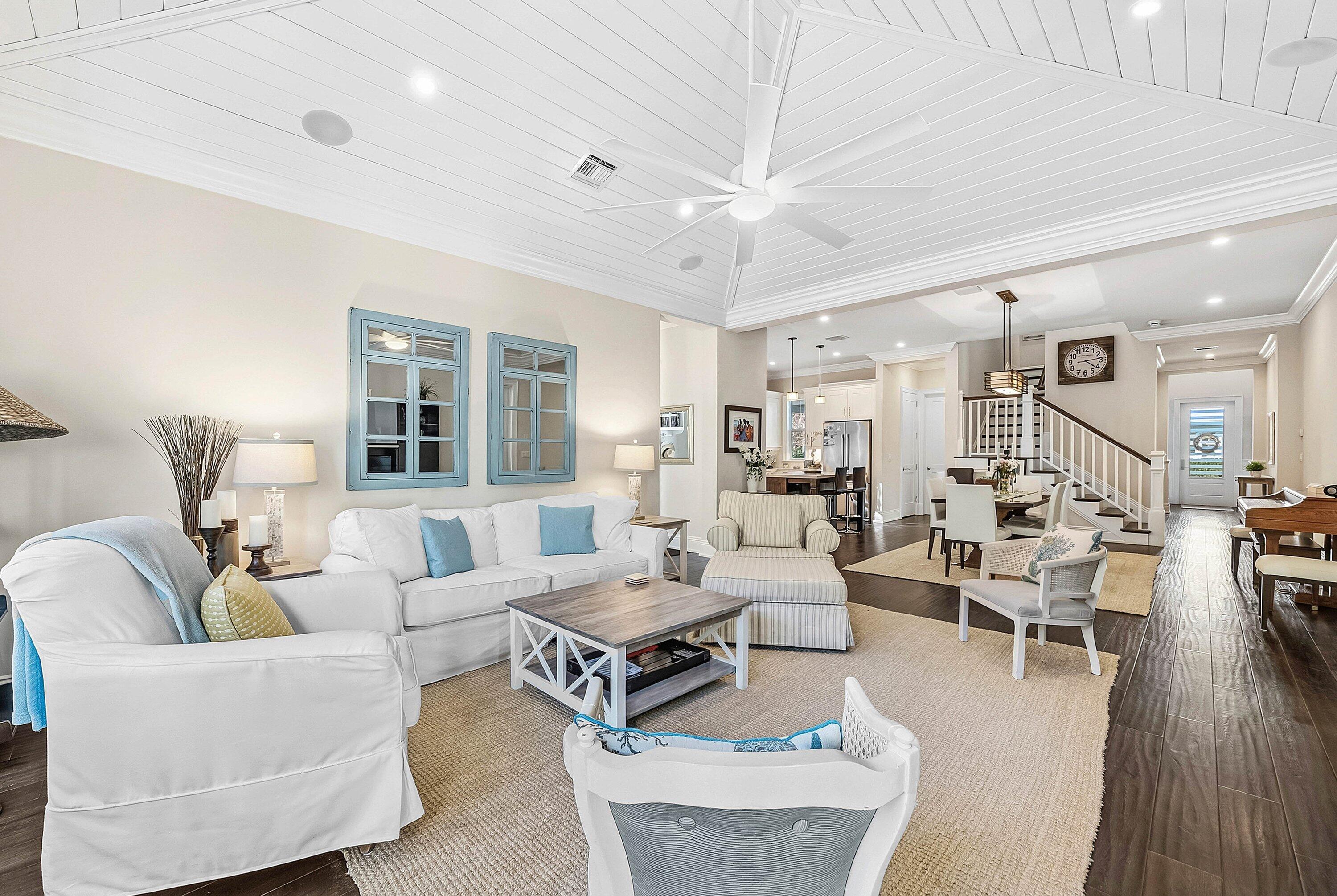 120 Grove Way Delray Beach, FL 33444 - Photo 6 of 43 a living room with furniture and wooden floor