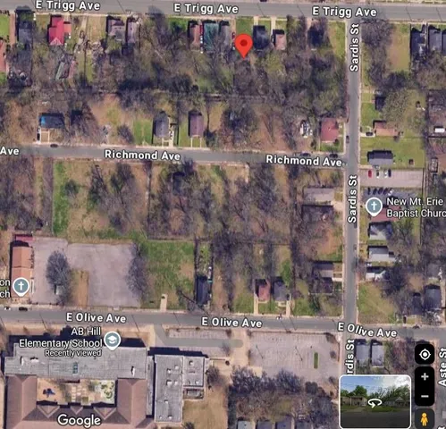 an aerial view of residential houses