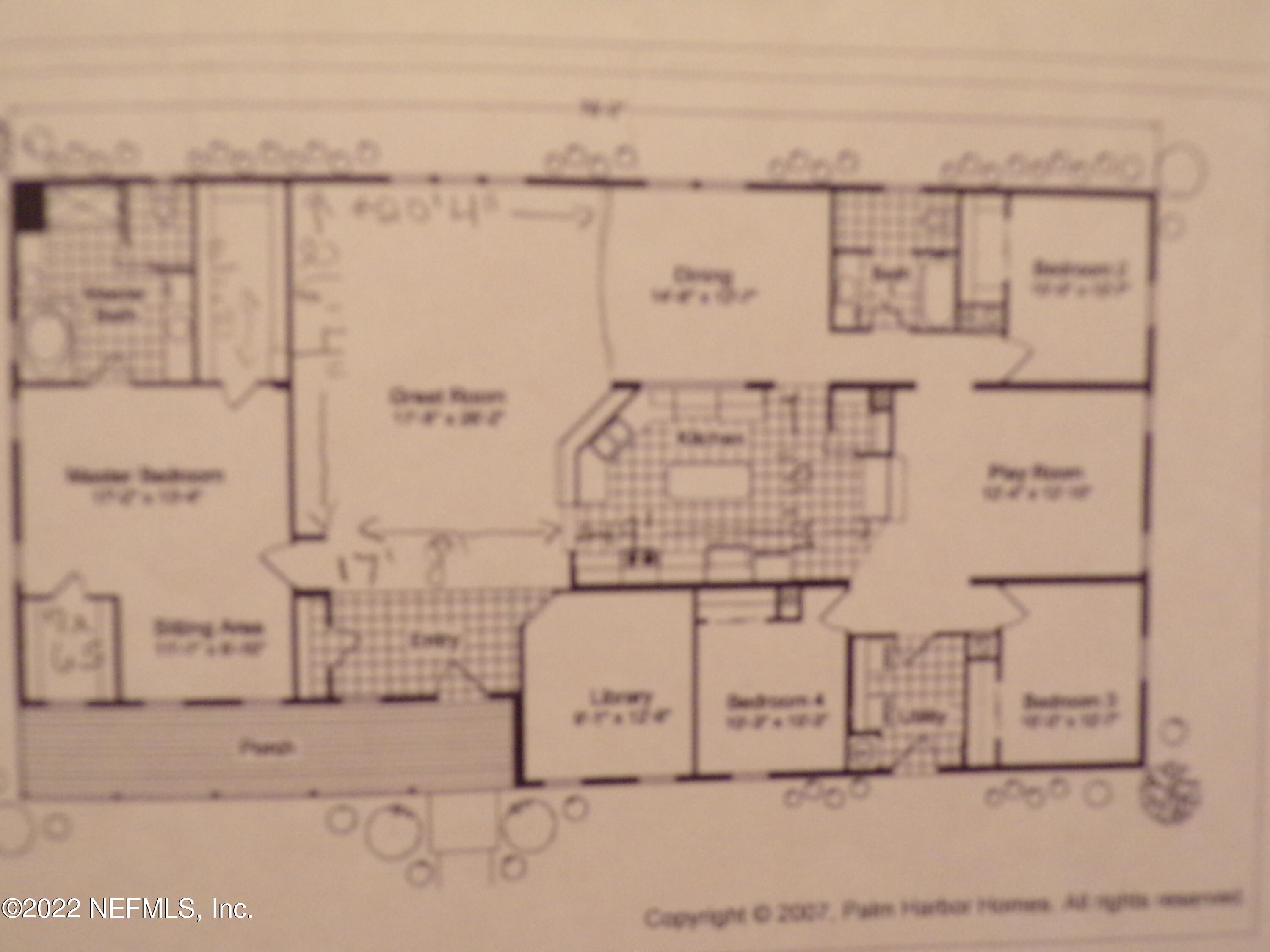 4173 Southwest 100th Place Lake Butler, FL 32054 - Photo 61 of 61 floor plan