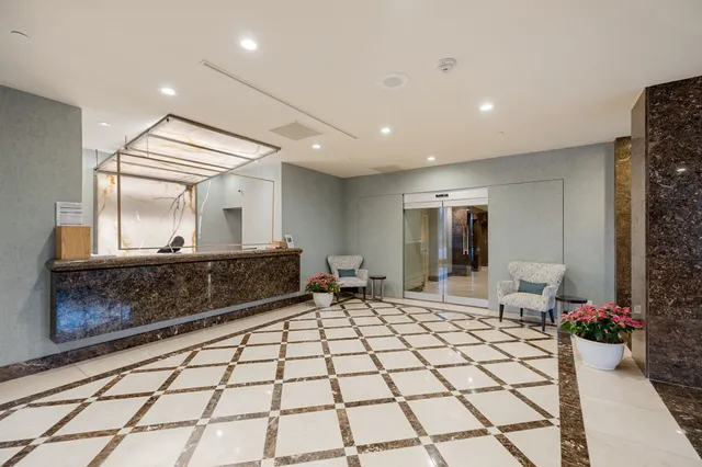 a living room with a couch and a coffee table
