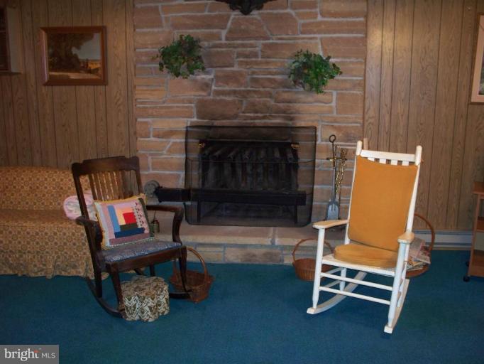 2818 Tabor Road Berkeley Springs, WV 25411 - Photo 9 of 21 a living room with furniture and a fireplace