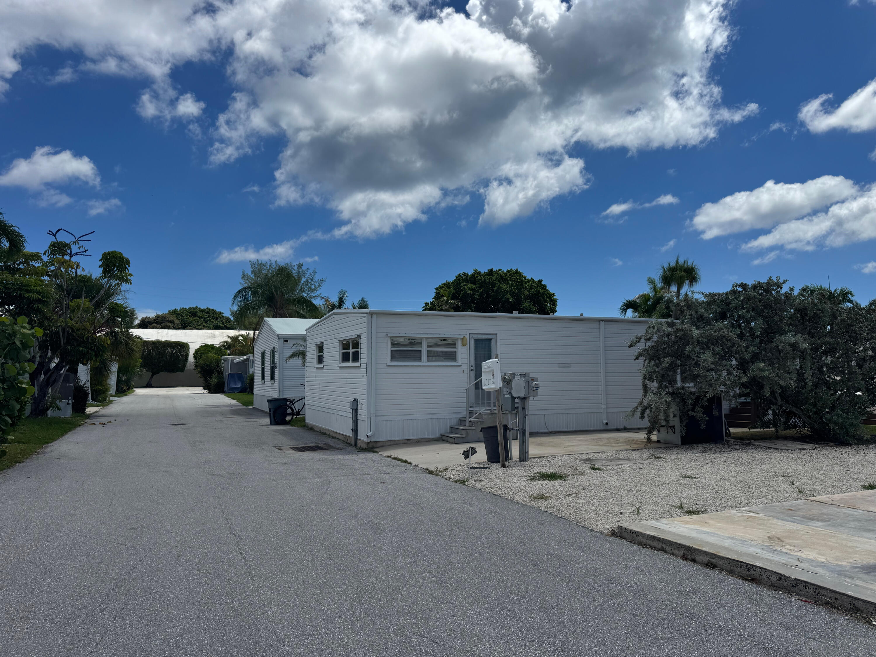 205 South Ibis Drive, Unit R Briny Breezes, FL 33435 - Photo 36 of 38 a view of a house with a yard