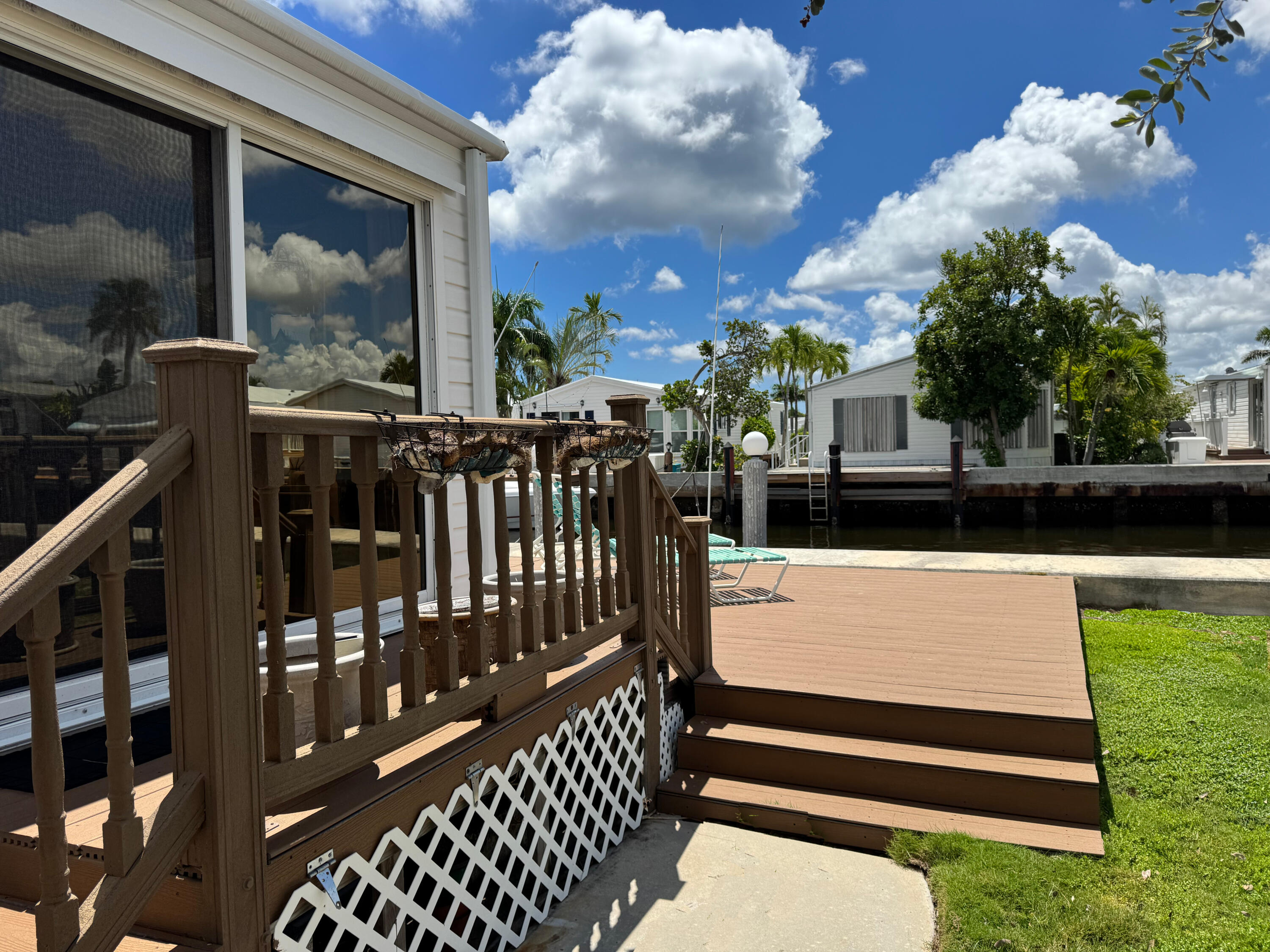 205 South Ibis Drive, Unit R Briny Breezes, FL 33435 - Photo 4 of 38 a view of a building with a outdoor space
