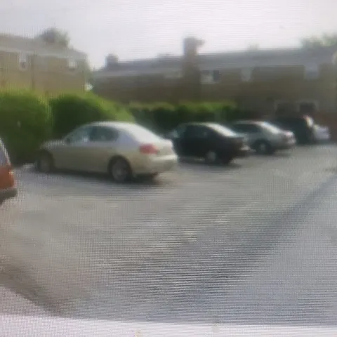 a view of a car parking