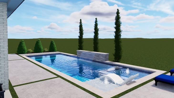 1025 Chariot Loop Lucas, TX 75002 - Photo 4 of 4 Custom pool under construction