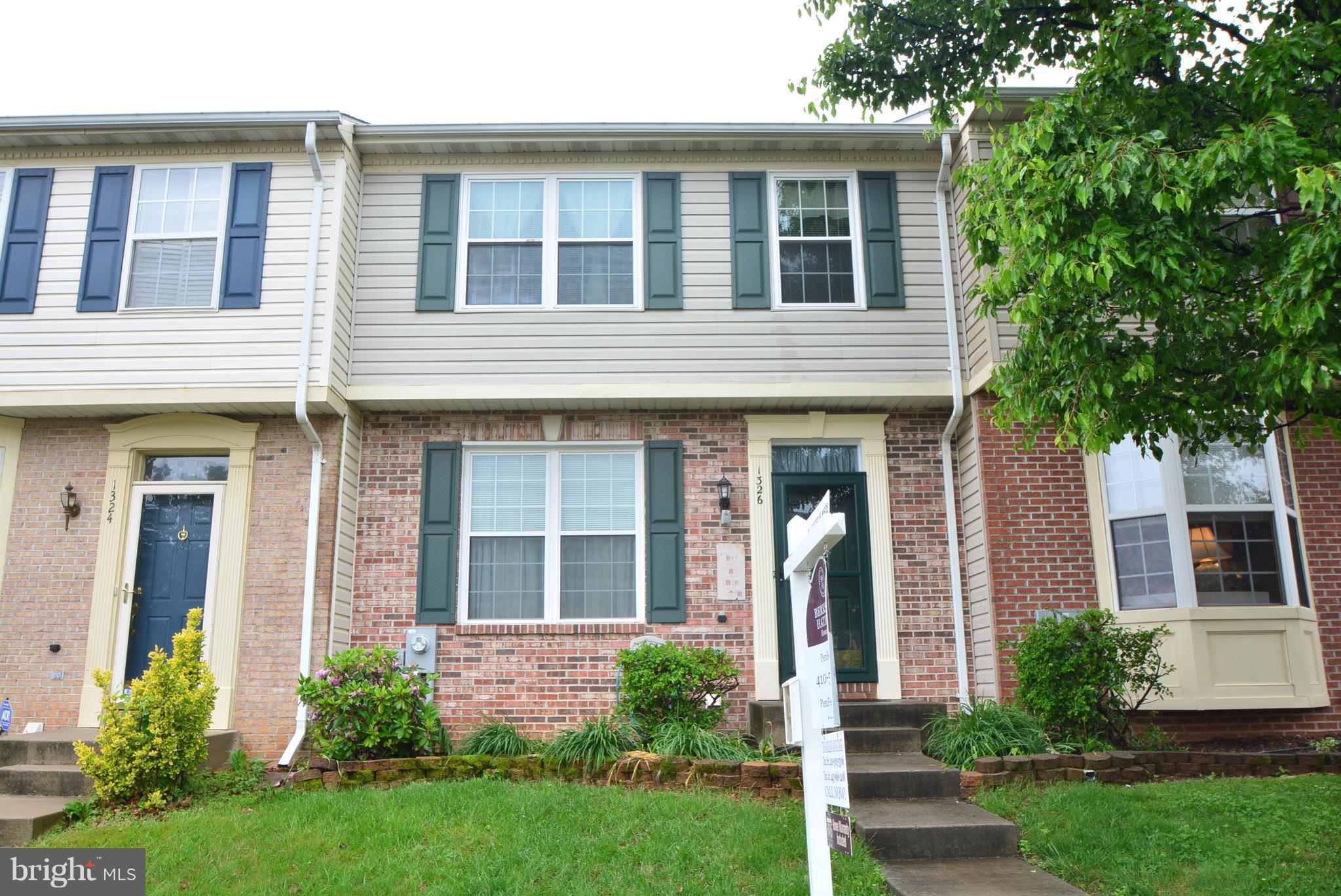 1326 Roman Ridge Way Bel Air, MD 21014 - Photo 1 of 30 Welcome Home to 1326 Roman Ridge Way