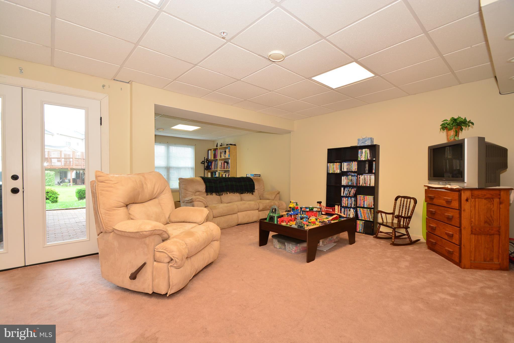 1326 Roman Ridge Way Bel Air, MD 21014 - Photo 16 of 30 Lower level play/family room w/outside access