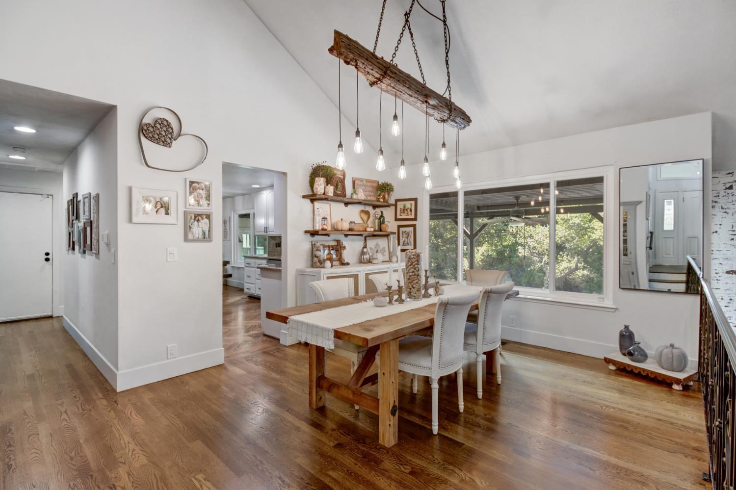 2239 Seabler Place Carmichael, CA 95608 - Photo 13 of 68 a view of a dining room with furniture window and wooden floor