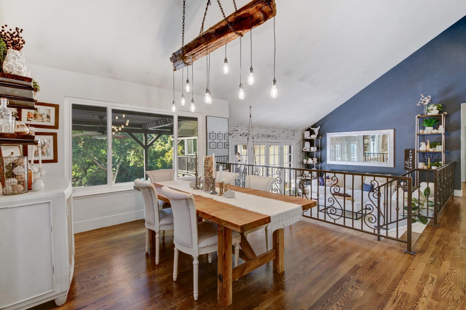 2239 Seabler Place Carmichael, CA 95608 - Photo 14 of 68 a dining room with furniture window and wooden floor