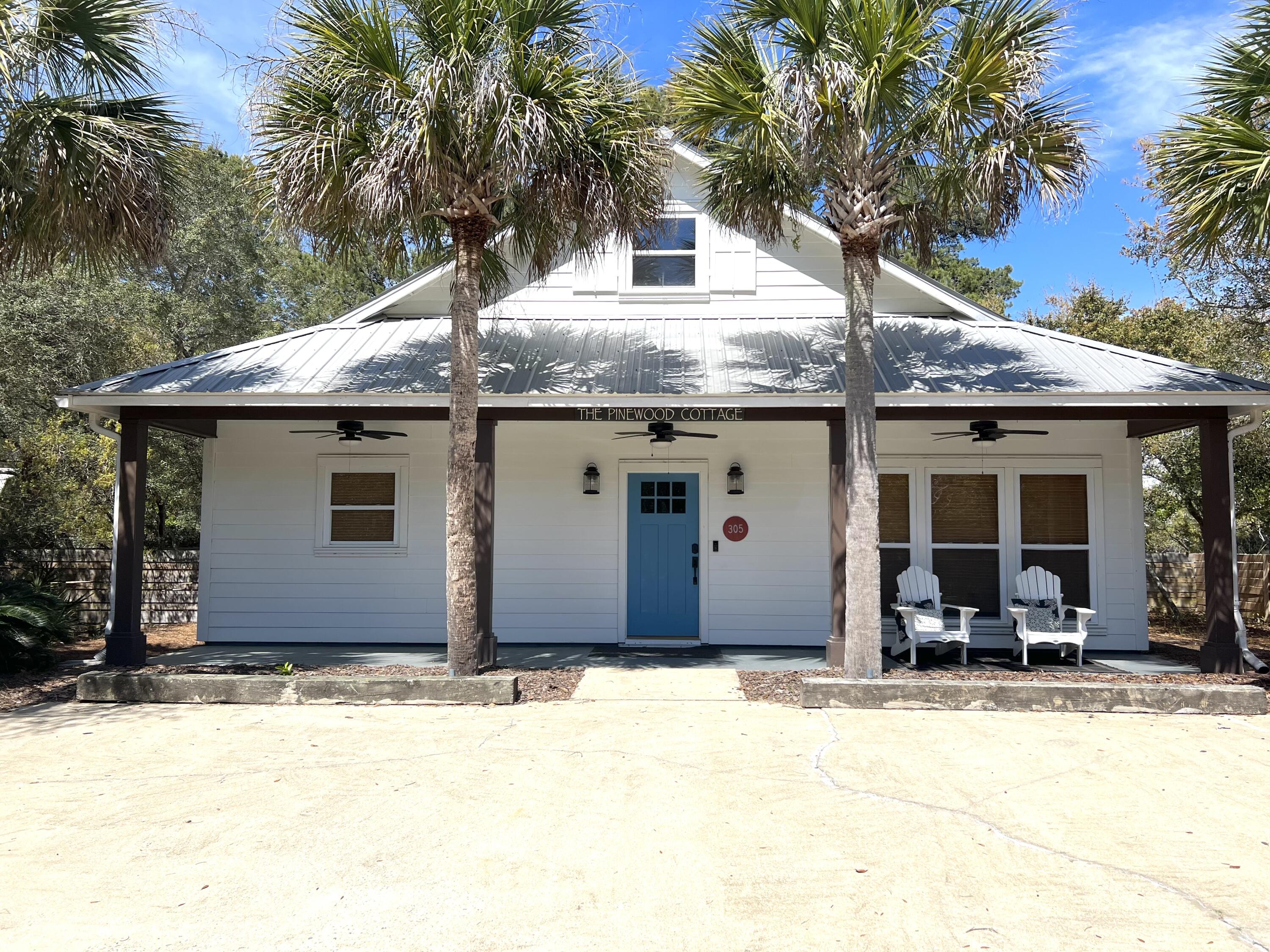 305 Pinewood Lane Inlet Beach, FL 32461 - Photo 3 of 28 a house view with a outdoor space